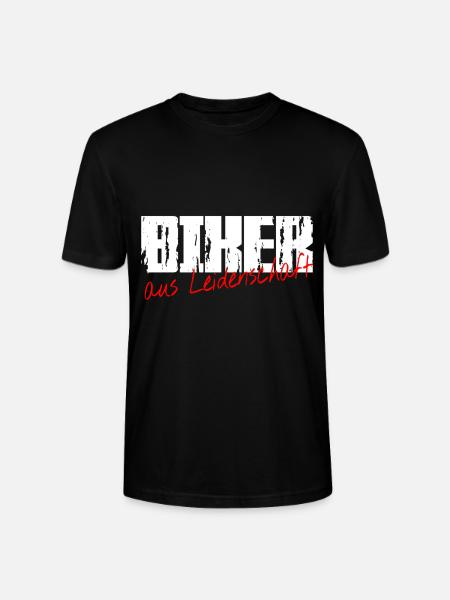 Biker aus Leidenschaft - Stanley/Stella Unisex Bio-T-Shirt CRAFTER - Schwarz