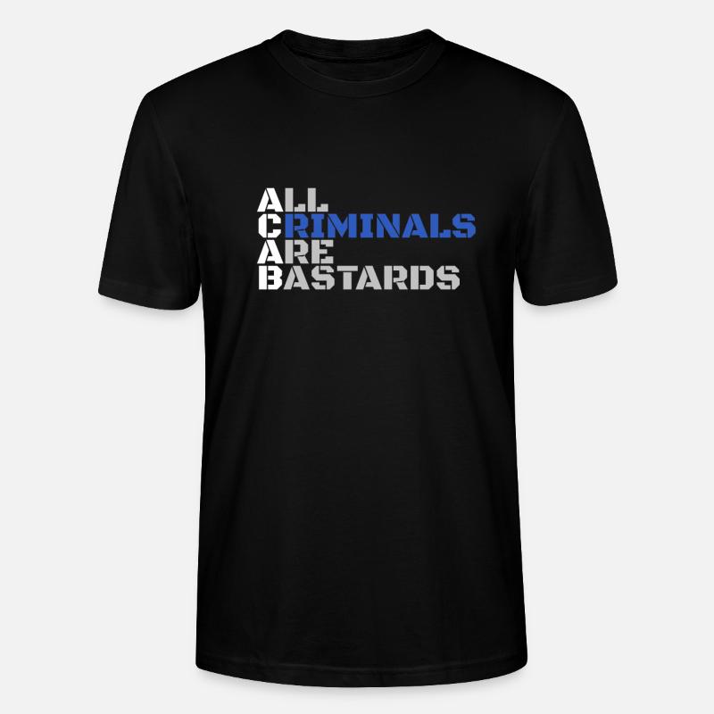 ACAB-Zitat - Stanley/Stella Unisex Bio-T-Shirt CRAFTER - Schwarz