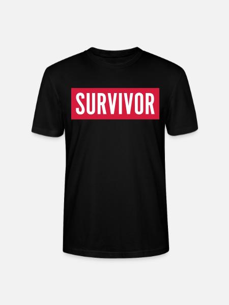 Survivor - Stanley/Stella Unisex Bio-T-Shirt CRAFTER - Schwarz