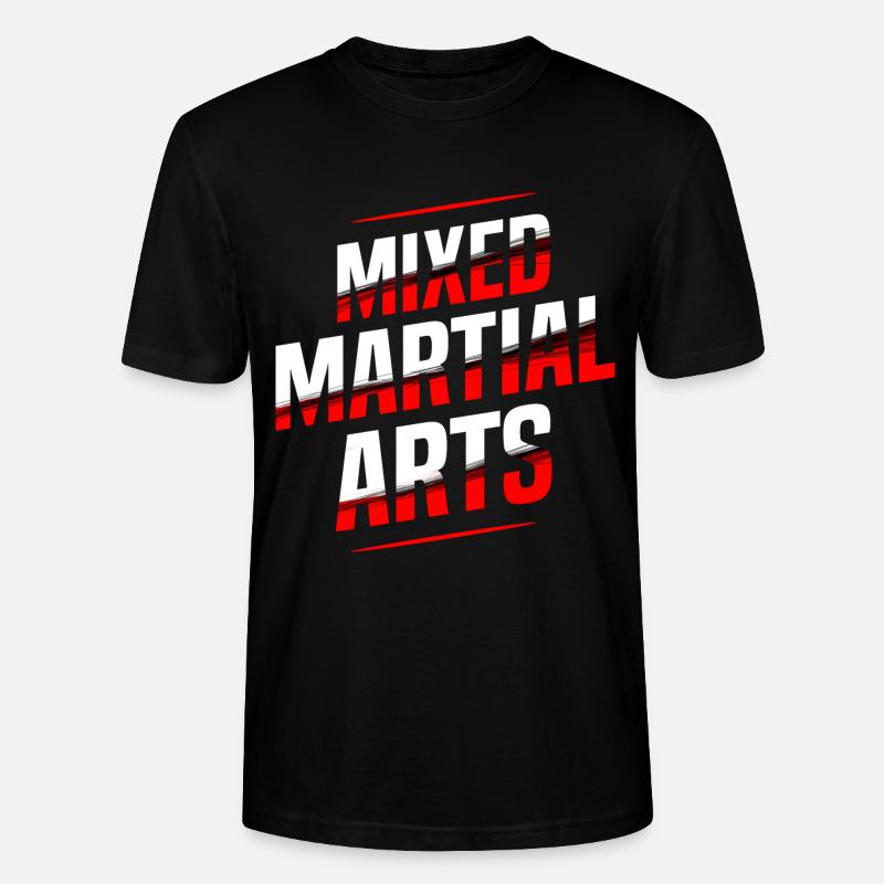 MMA / Mixed Martial Arts - Stanley/Stella Unisex Bio-T-Shirt CRAFTER - Schwarz