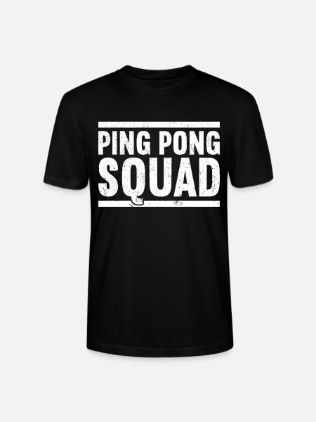 Ping Pong Table Tennis Ping-Pong - Stanley/Stella CRAFTER Unisex Organic T-Shirt - black