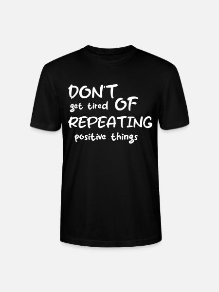 Motivation Quote - Stanley/Stella CRAFTER Unisex Organic T-Shirt - black