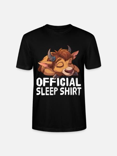 Offizielles Schlafshirt Gnu - Stanley/Stella Unisex Bio-T-Shirt CRAFTER - Schwarz