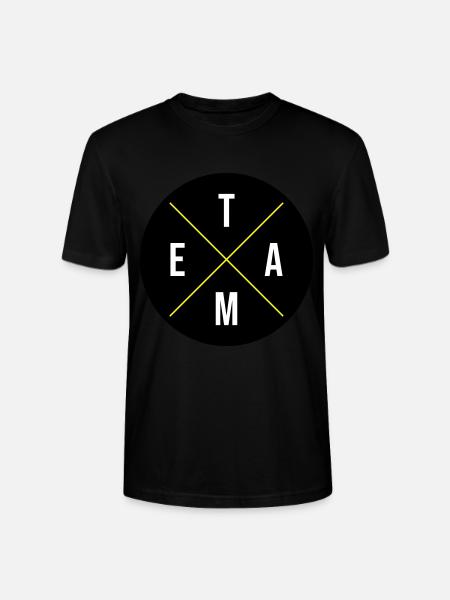 Cercle d’équipe - T-shirt bio CRAFTER Stanley Stella Unisexe - noir