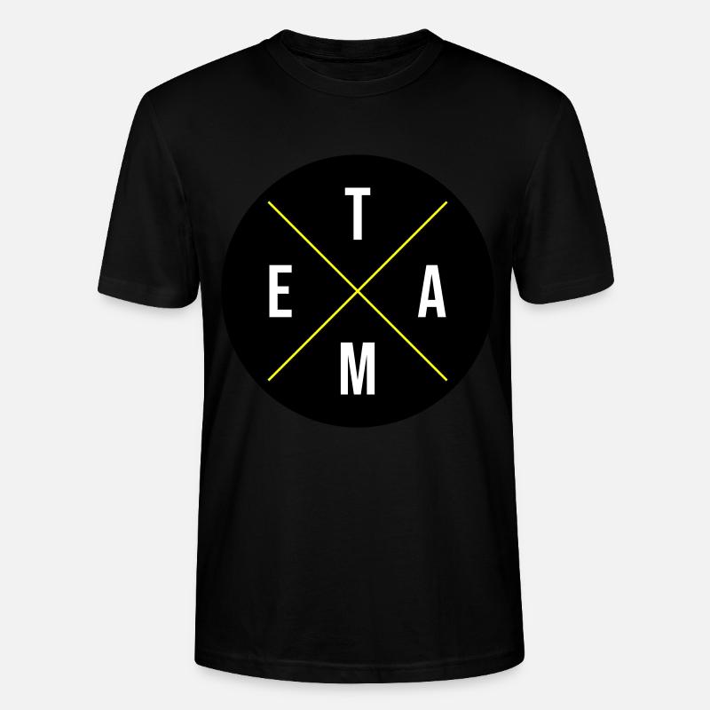 Cercle d’équipe - T-shirt bio CRAFTER Stanley Stella Unisexe - noir