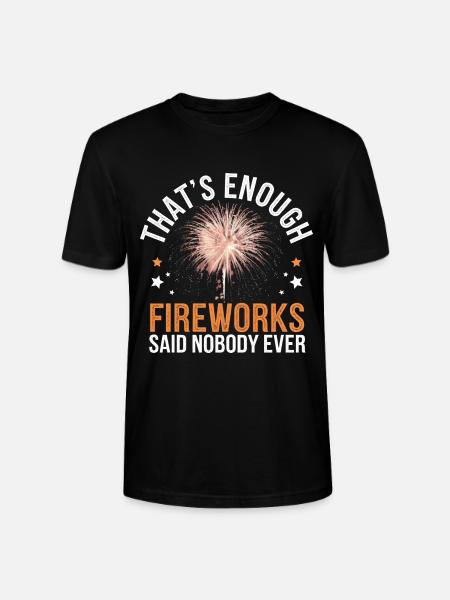 Pyrotechnics Fireworks Pyrotechnics - Stanley/Stella CRAFTER Unisex Organic T-Shirt - black