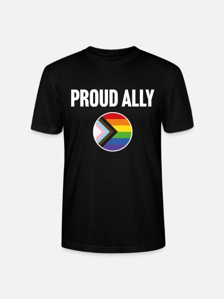 Proud Ally - Stanley/Stella CRAFTER Unisex Organic T-Shirt - black