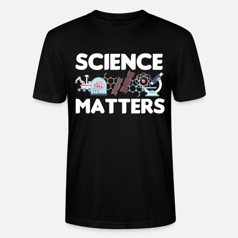 SCIENCE MATTERS - Stanley/Stella Unisex Bio-T-Shirt CRAFTER - Schwarz