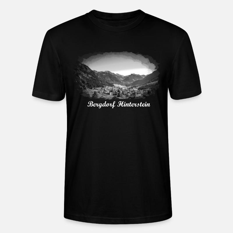Bergdorf Hinterstein - Stanley/Stella Unisex Bio-T-Shirt CRAFTER - Schwarz
