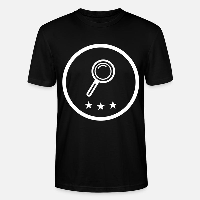 Lupe Symbol - Stanley/Stella Unisex Bio-T-Shirt CRAFTER - Schwarz
