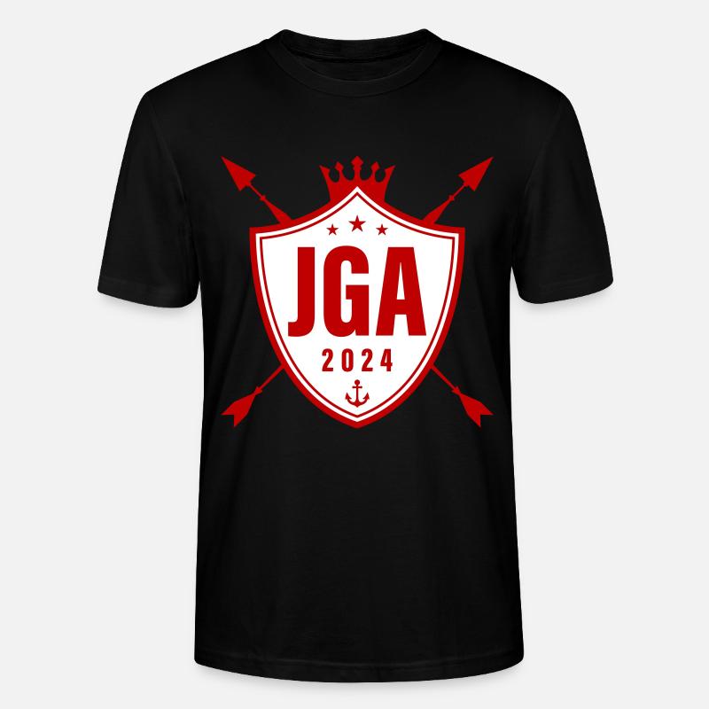 Mallorca 2024 - Stanley/Stella Unisex Bio-T-Shirt CRAFTER - Schwarz