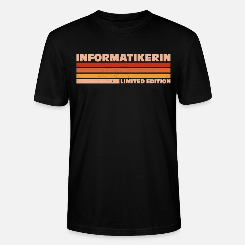 Computer Scientist Computer Scientist Programmer - Stanley/Stella CRAFTER Unisex Organic T-Shirt - black