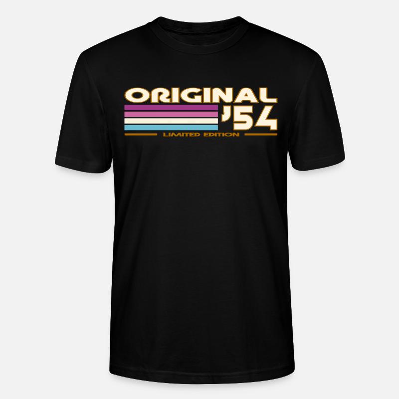 1954 - T-shirt bio CRAFTER Stanley Stella Unisexe - noir