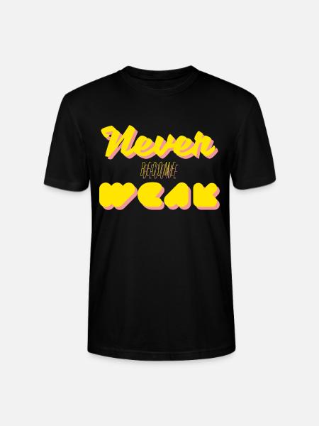 Shinee - a-yo, never become weak - Stanley/Stella CRAFTER Unisex Organic T-Shirt - black