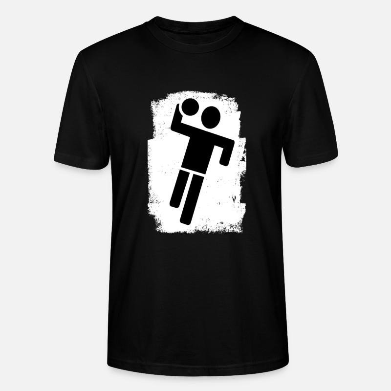 Handball - Stanley/Stella Unisex Bio-T-Shirt CRAFTER - Schwarz
