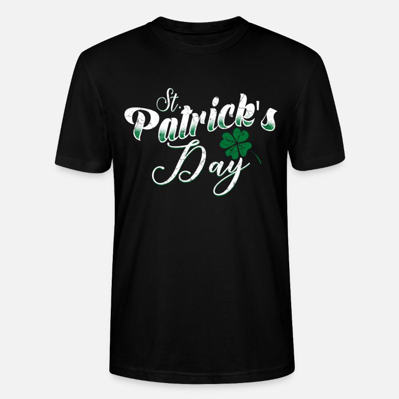 Saint-Patrick - T-shirt bio CRAFTER Stanley Stella Unisexe - noir