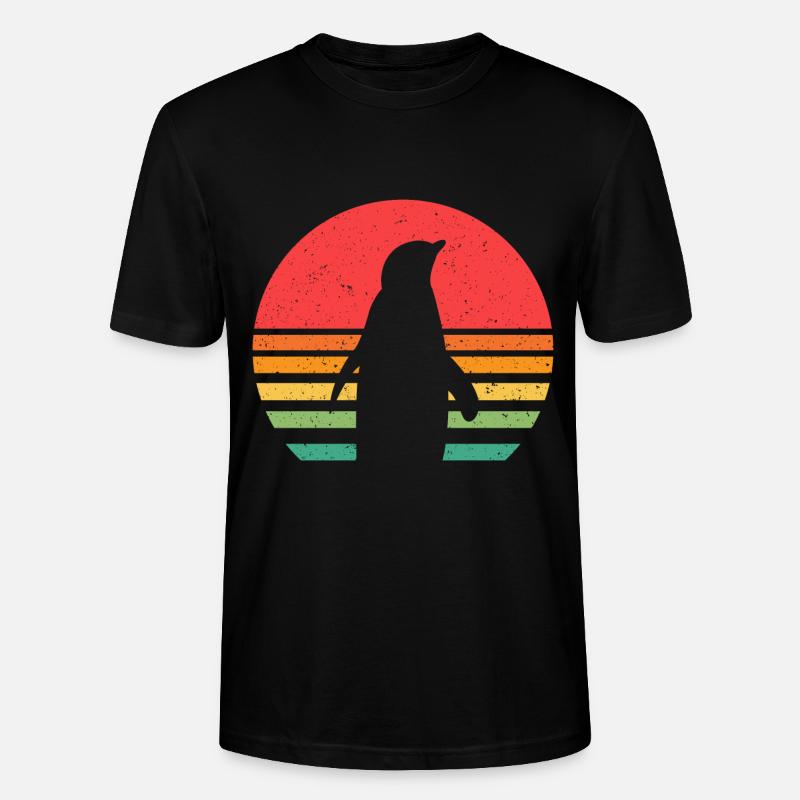Pinguin - Stanley/Stella Unisex Bio-T-Shirt CRAFTER - Schwarz