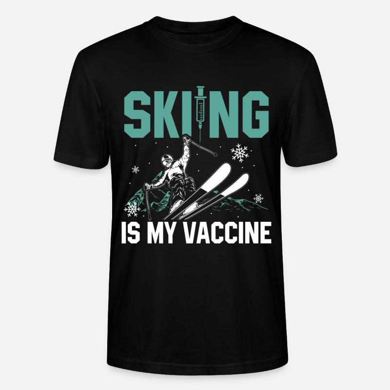 Après-Ski - Stanley/Stella Unisex Bio-T-Shirt CRAFTER - Schwarz