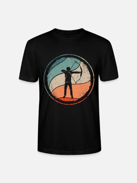 Archer Archery Archery - Stanley/Stella CRAFTER Unisex Organic T-Shirt - black