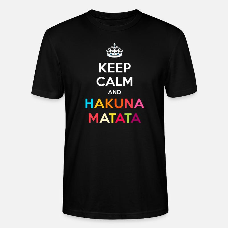Sprüche Spruch - Stanley/Stella Unisex Bio-T-Shirt CRAFTER - Schwarz