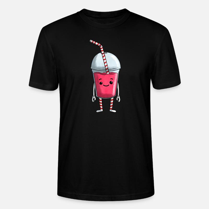 I Love Milchshake - Stanley/Stella Unisex Bio-T-Shirt CRAFTER - Schwarz