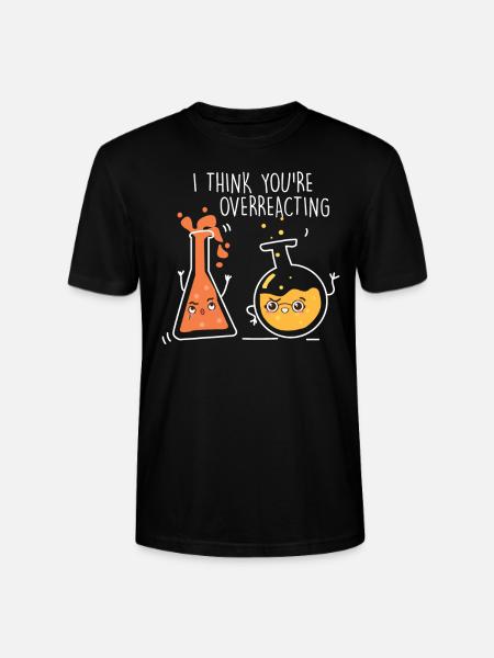 School nerd funny teacher - Stanley/Stella CRAFTER Unisex Organic T-Shirt - black