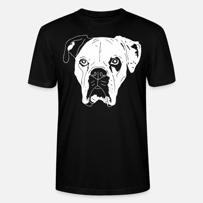 Boxer Mix - Stanley/Stella Unisex Bio-T-Shirt CRAFTER - Schwarz