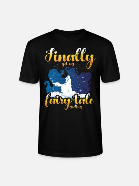 Endlich Mein Märchen-ende-ehe-design - Stanley/Stella Unisex Bio-T-Shirt CRAFTER - Schwarz