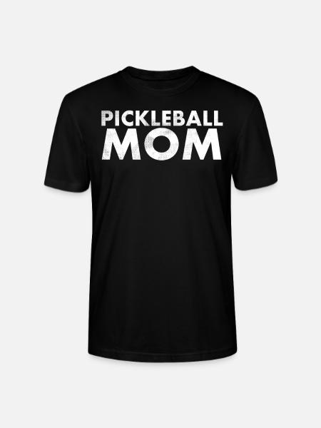 Pickleball-mutter Für Pickleball-spieler Oder - Stanley/Stella Unisex Bio-T-Shirt CRAFTER - Schwarz