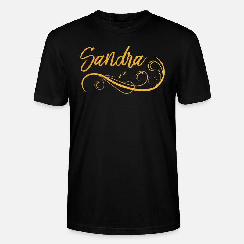 Sandra - Stanley/Stella Unisex Bio-T-Shirt CRAFTER - Schwarz