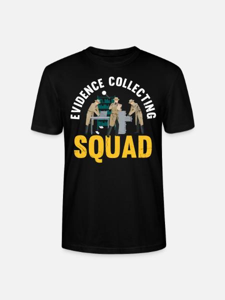 Evidence Collection Squad, Ermittler - Stanley/Stella Unisex Bio-T-Shirt CRAFTER - Schwarz