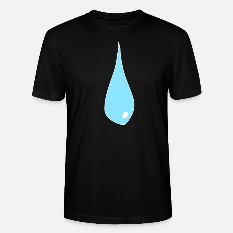Eau de larmes triste - T-shirt bio CRAFTER Stanley Stella Unisexe - noir