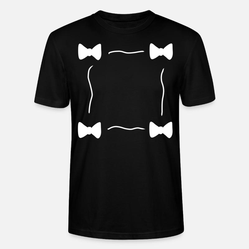 Four Loops Loop Symbol Frame - Stanley/Stella CRAFTER Unisex Organic T-Shirt - black