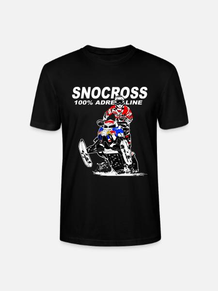 Snowmobil - snowmobile - snowmobile - Stanley/Stella CRAFTER Unisex Organic T-Shirt - black