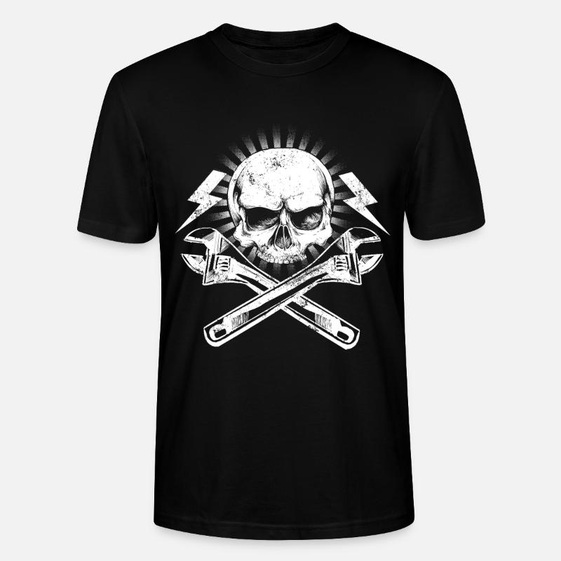 Handwerker - Stanley/Stella Unisex Bio-T-Shirt CRAFTER - Schwarz