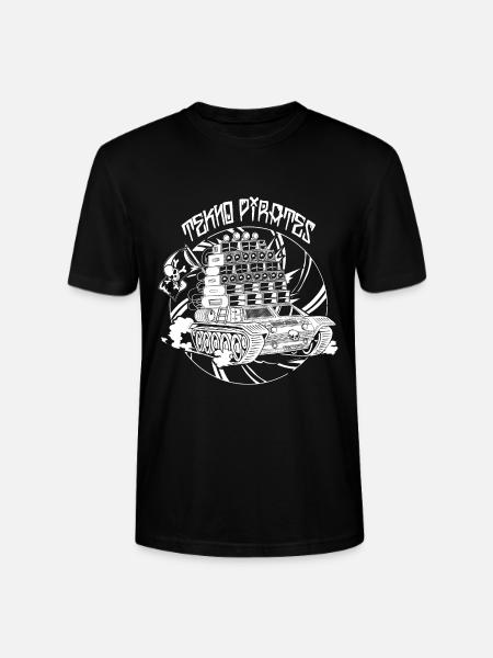 Tekno Nomads Pirate Sound System - T-shirt bio CRAFTER Stanley Stella Unisexe - noir