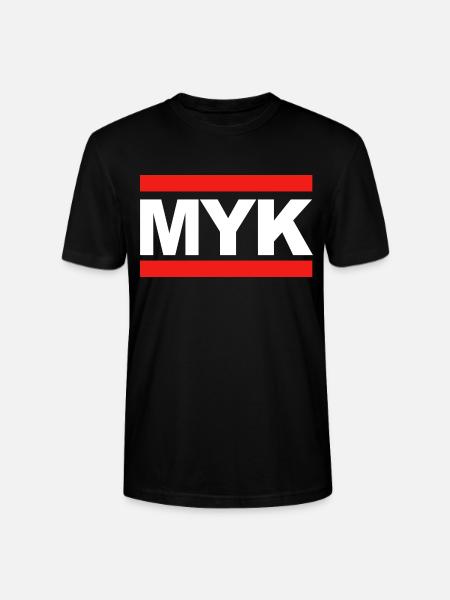 Myk - Mayen - Motief voor Mayen jongens en meisjes - Stanley/Stella Uniseks bio-T-shirt CRAFTER - zwart