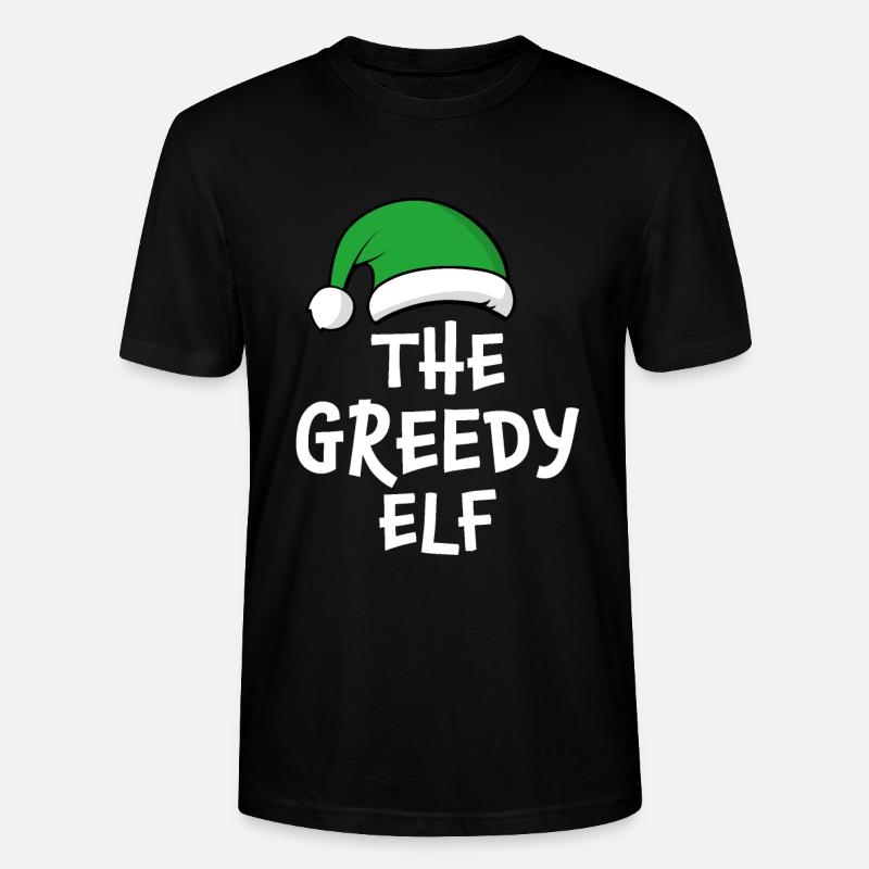 L’elfe cupide - T-shirt bio CRAFTER Stanley Stella Unisexe - noir