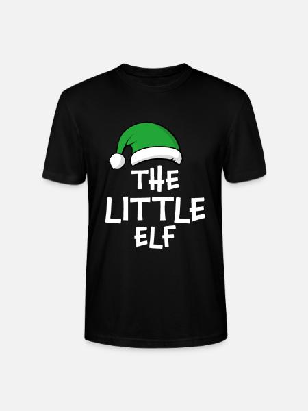 The Little Elf - Stanley/Stella CRAFTER Unisex Organic T-Shirt - black