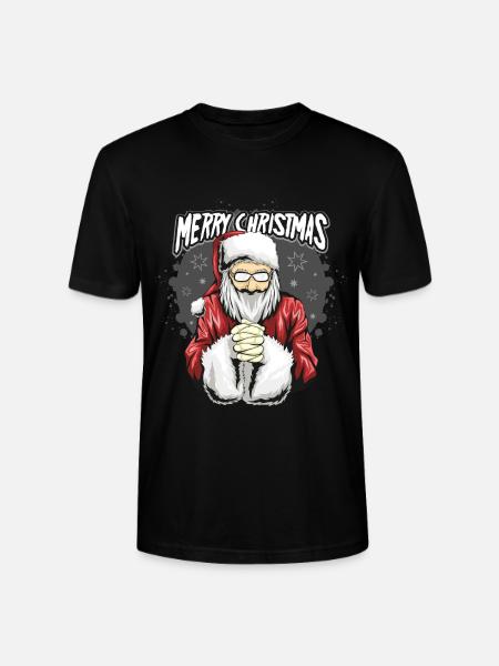 Cadeaux de Noël Noël - T-shirt bio CRAFTER Stanley Stella Unisexe - noir