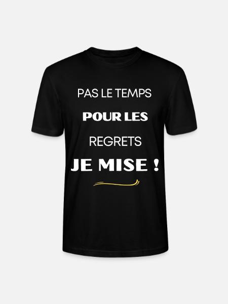 Je mise ! - T-shirt bio CRAFTER Stanley Stella Unisexe - noir
