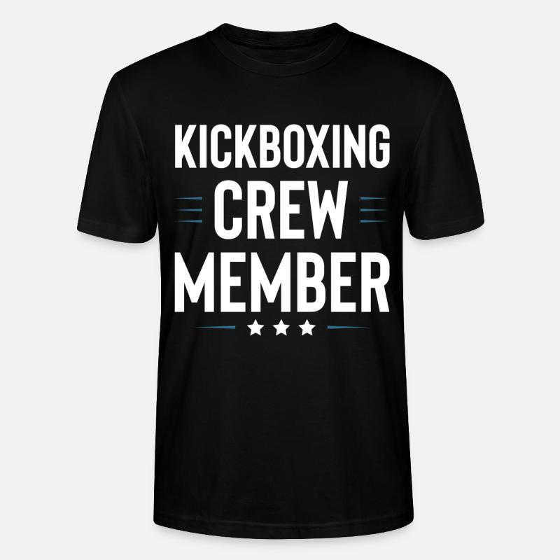 Kickboxing Crew - Stanley/Stella Unisex Bio-T-Shirt CRAFTER - Schwarz