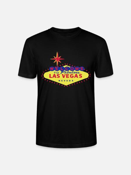 LAS VEGAS - Stanley/Stella CRAFTER Unisex Organic T-Shirt - black