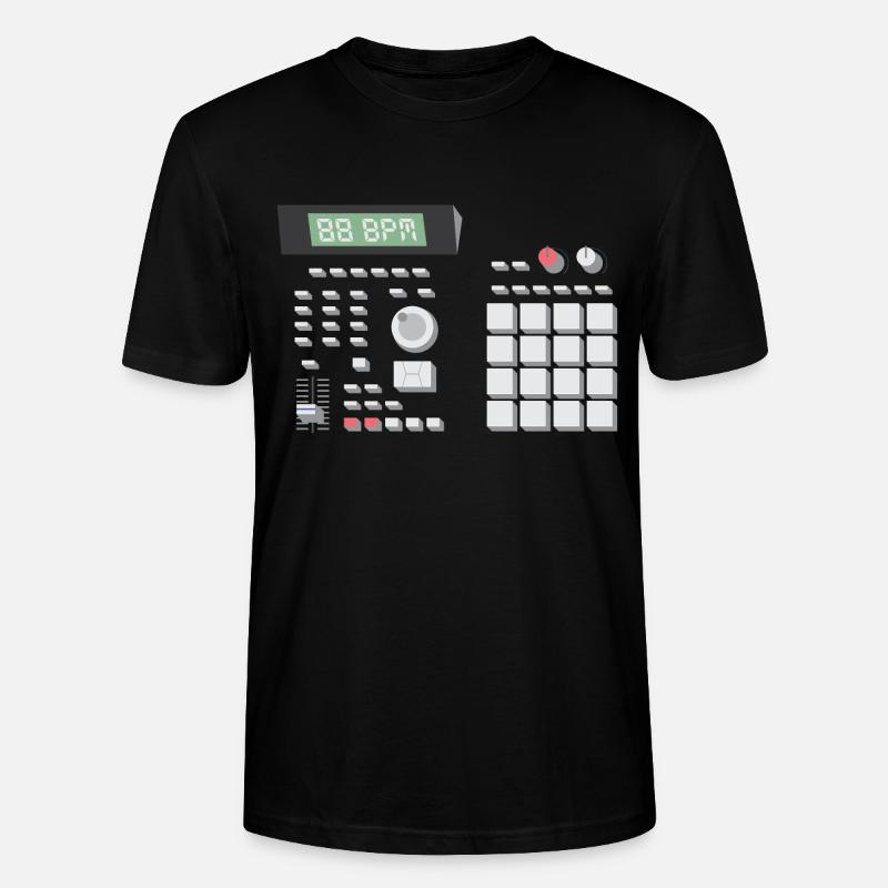 88 BPM MPC 2000 - Stanley/Stella Unisex Bio-T-Shirt CRAFTER - Schwarz
