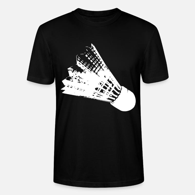 badminton - T-shirt bio CRAFTER Stanley Stella Unisexe - noir