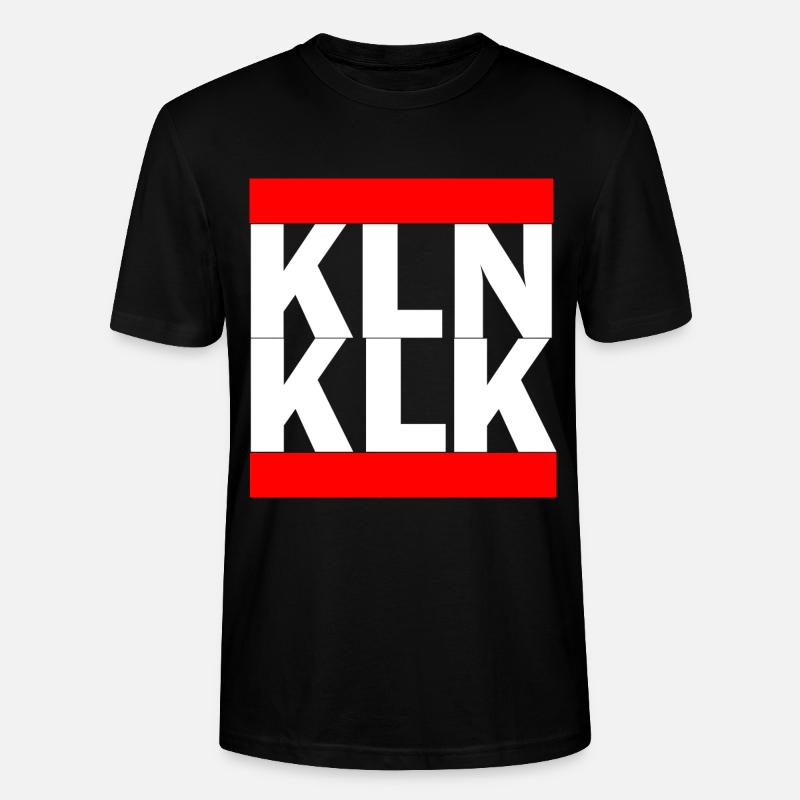 Köln Kalk Cologne - Stanley/Stella Unisex Bio-T-Shirt CRAFTER - Schwarz
