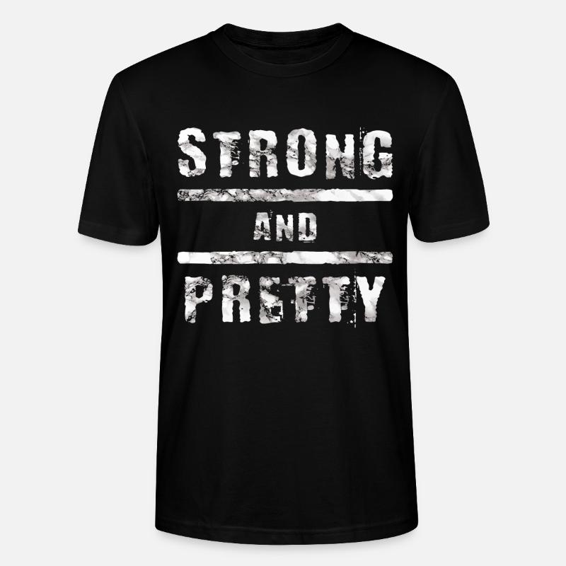 Strongman - Stanley/Stella Unisex Bio-T-Shirt CRAFTER - Schwarz