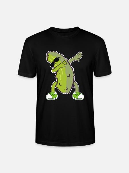 Dabbing Komkommer Dab Swag Swag Swagger T-shirt Design - Stanley/Stella Uniseks bio-T-shirt CRAFTER - zwart