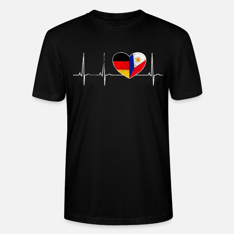 Philippines - T-shirt bio CRAFTER Stanley Stella Unisexe - noir