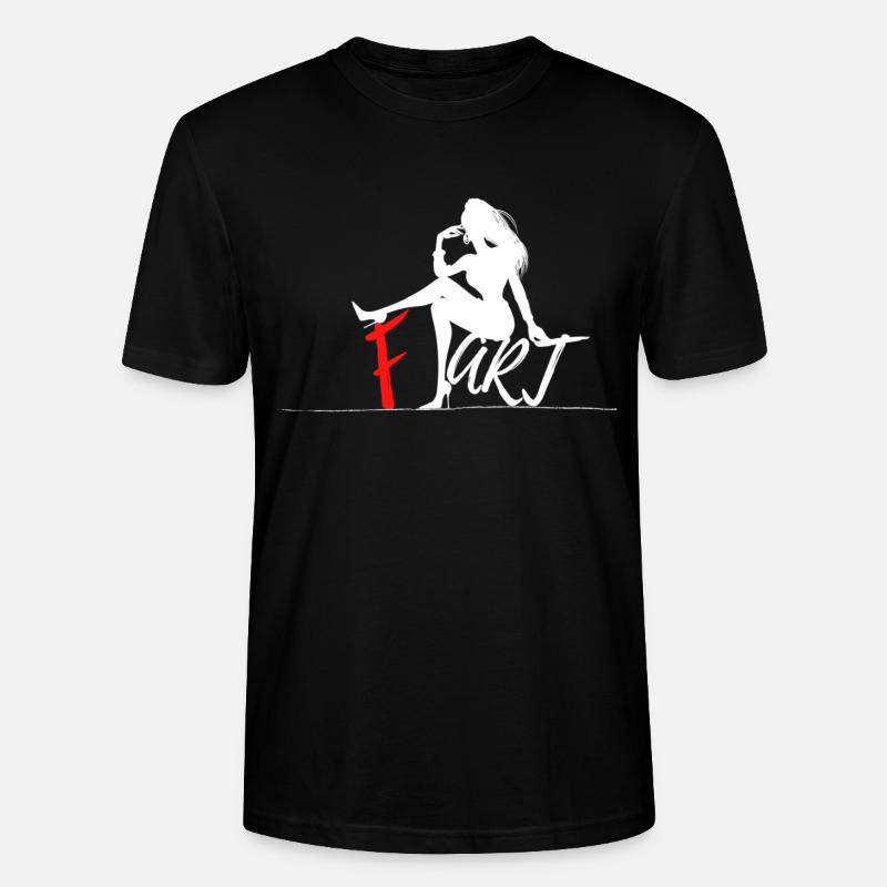 F. Art - Stanley/Stella Unisex Bio-T-Shirt CRAFTER - Schwarz